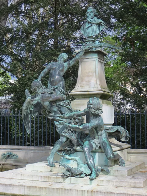 Jules Dalou, Monument à Delacroix
