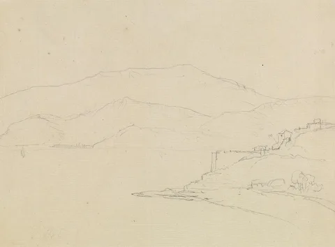Thomas Daniell, Riverscape with Buildings