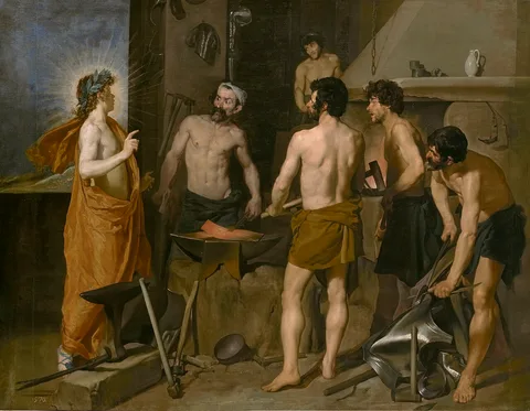 Diego Velázquez, Apollo in the Forge of Vulcan