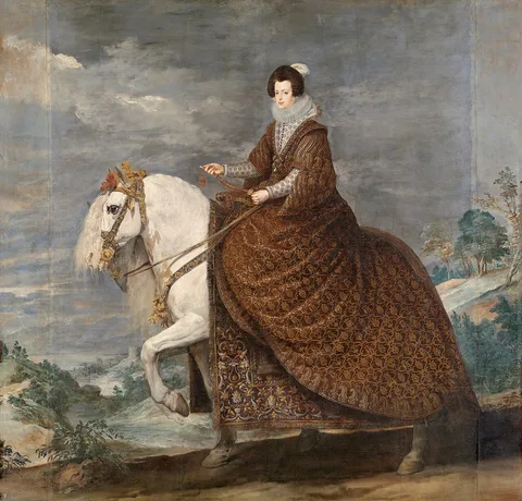 Diego Velázquez, Equestrian Portrait of Elisabeth of France