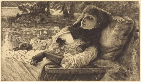 James Tissot, Summer Evening (Soirée d'été)