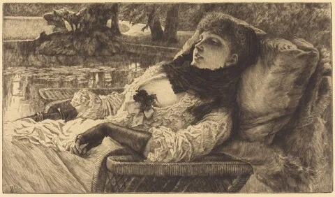James Tissot, Summer Evening (Soirée d'été)