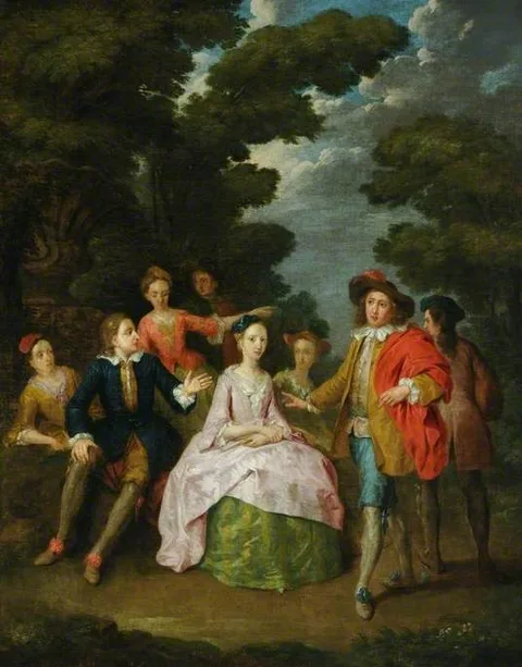 Nicolas Lancret, Conversation Piece