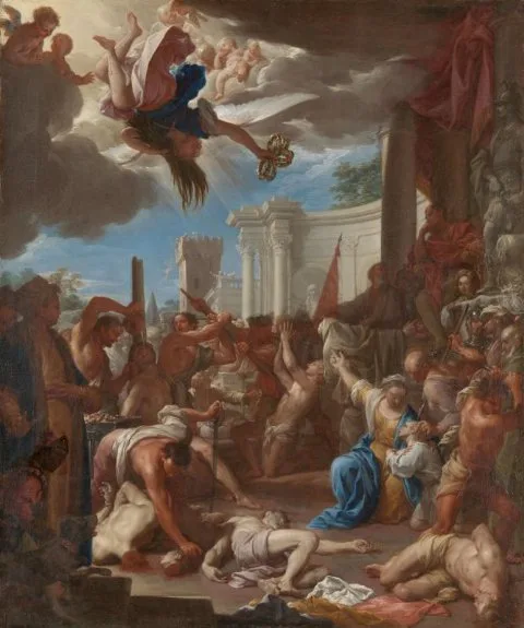 Francesco Trevisani, The Martyrdom of the Seven Sons of Saint Felicity