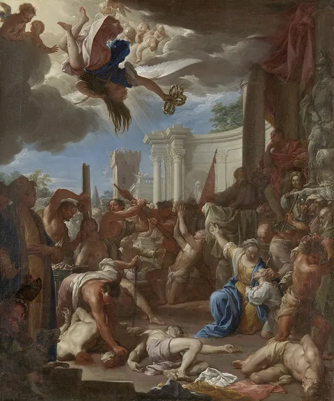 Francesco Trevisani, The Martyrdom of the Seven Sons of Saint Felicity