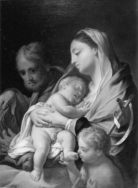 Francesco Trevisani, Holy Family with the Infant St. John