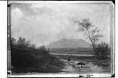 Adam Pynacker, Italian landscape with a Herd
