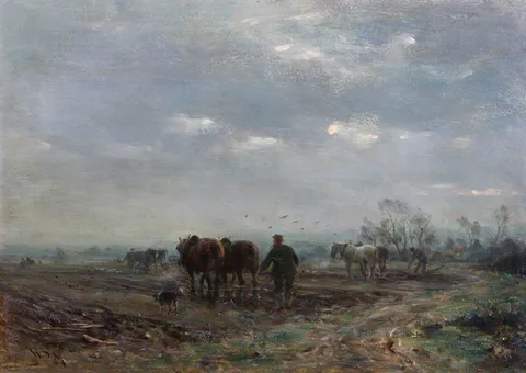 William Darling McKay, Winter Ploughing