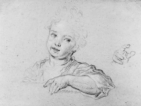 Pierre Mignard, Porträtt av flicka