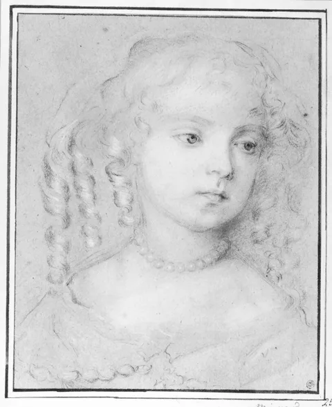 Pierre Mignard, Porträtt av ung dam