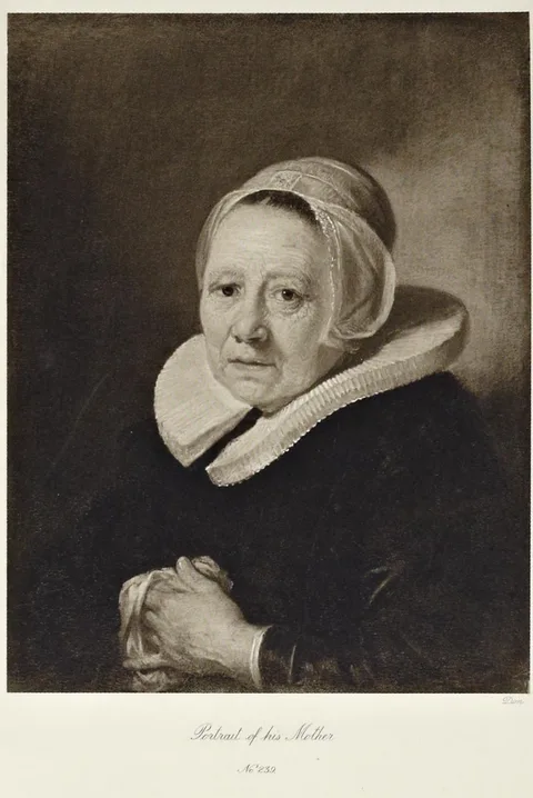 Gerard Dou, Portrait of Maria Jans, Dou's Mother