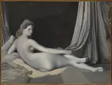 Jean-Auguste-Dominique Ingres, Odalisque in Grisaille