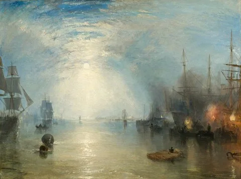 J. M. W. Turner, Keelmen Heaving in Coals by Moonlight