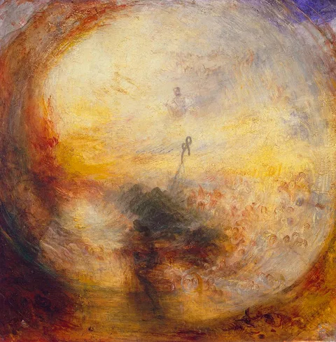 J. M. W. Turner, Light and Colour (Goethe's Theory) – The Morning after the Deluge – Moses Writing the Book of Genesis