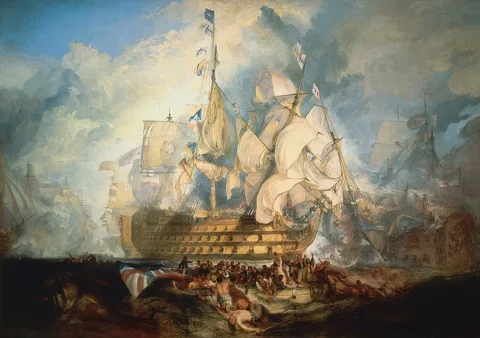 J. M. W. Turner, The Battle of Trafalgar