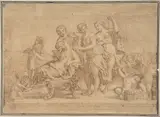 Francesco Albani, Engraver's Copy After The Toilet of Venus