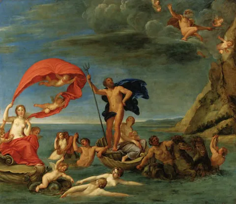 Francesco Albani, The Maritime Realm, Neptune and Amphitrite