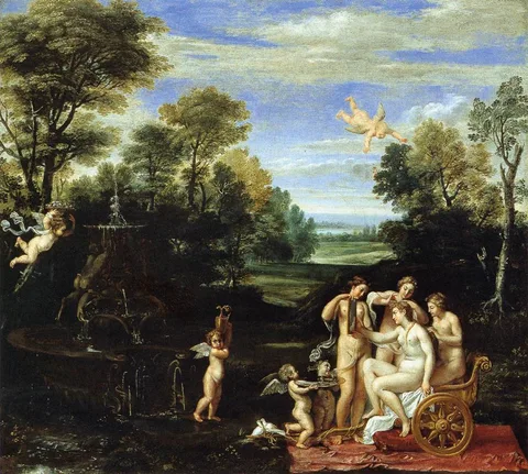 Francesco Albani, Toilet of Venus