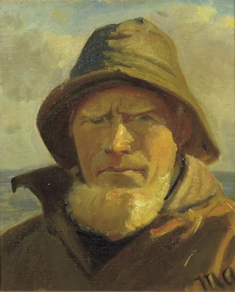 Michael Ancher, The Skagen Fisherman Lars Kruse.