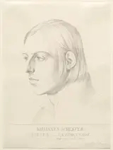 Julius Schnorr von Carolsfeld, Johann Evangelist Scheffer von Leonhardshoff