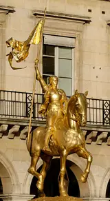 Emmanuel Frémiet, equestrian statue of Joan of Arc