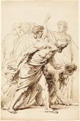Heinrich Füger, Seven Men in Antique Dress