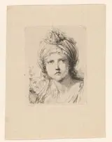 Heinrich Füger, Jonge vrouw met bonnet