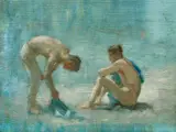 Henry Scott Tuke, Study for 'Aquamarine'