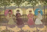 Maurice Brazil Prendergast, In the Park, Paris