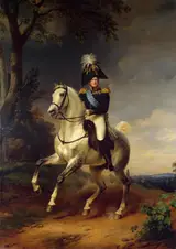 Franz Krüger, Equestrian Portrait of Alexander I (1777–1825)