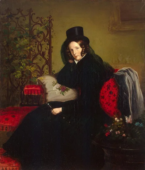 Franz Krüger, Portrait of Empress Alexandra Fyodorovna