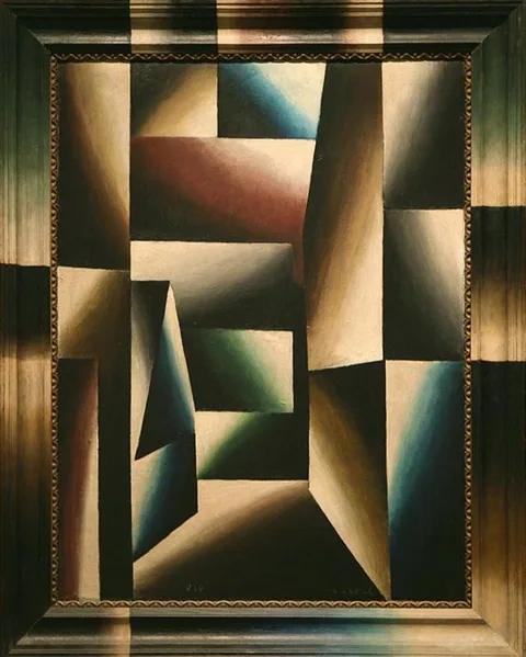 Arthur Segal, Strasse auf Helgoland II