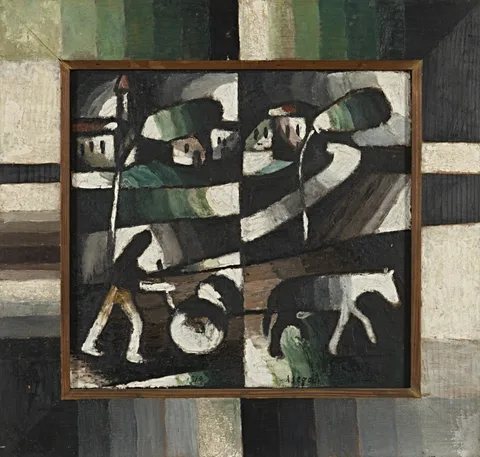 Arthur Segal, The Ploughman (Circle "Labour")