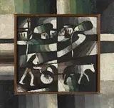 Arthur Segal, The Ploughman (Circle "Labour")