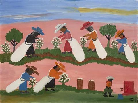 Clementine Hunter, Picking Cotton