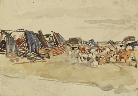 Frederick Varley, Shelled Nissan Huts