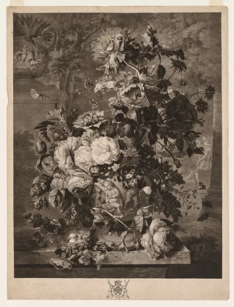Richard Earlom, A Flower Piece