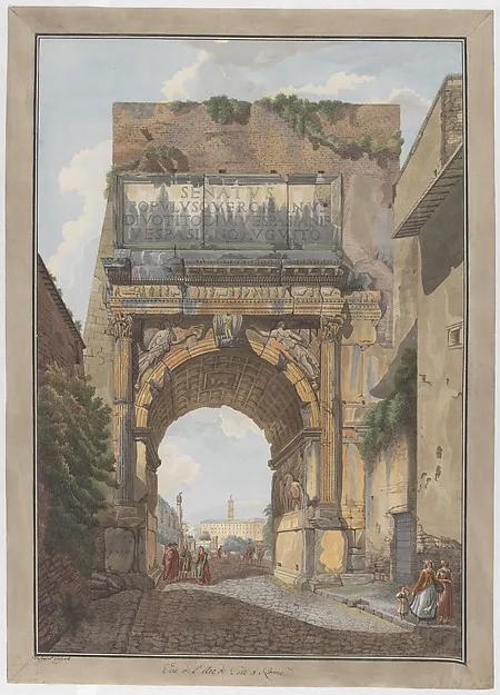 Giovanni Volpato, Arch of Titus