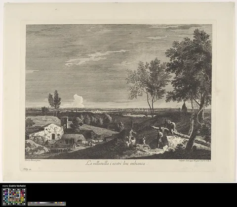 Giovanni Volpato, Landcape with a farm