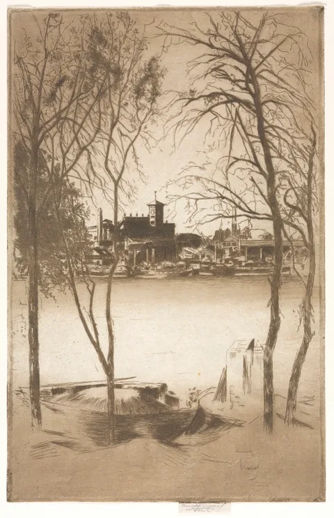 Théodore Roussel, Laburnums and Battersea