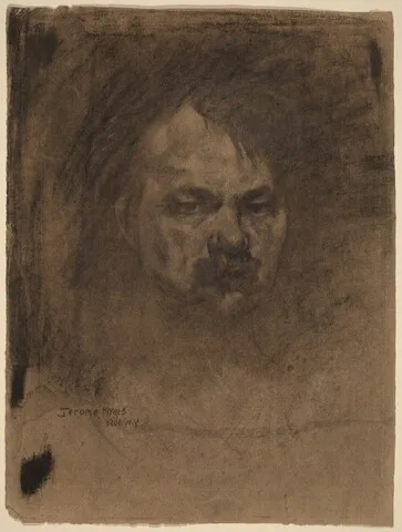 Jerome Myers, Self-Portrait