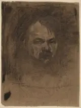Jerome Myers, Self-Portrait