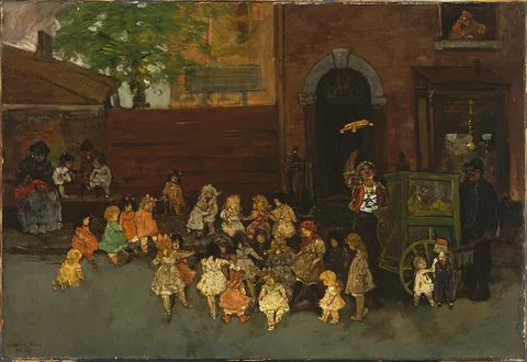 Jerome Myers, The Tambourine