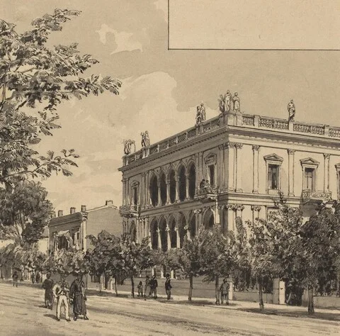 Themistokles von Eckenbrecher, House of Heinrich Schliemann