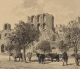 Themistokles von Eckenbrecher, Theater of Herodes Atticus