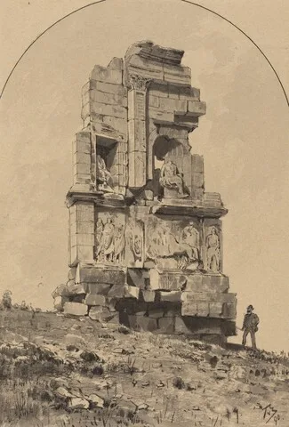 Themistokles von Eckenbrecher, Monument of Philopappos