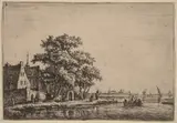 Antonie Waterloo, Churchyard at the Waterside