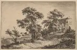 Antonie Waterloo, Cottage on a Hill