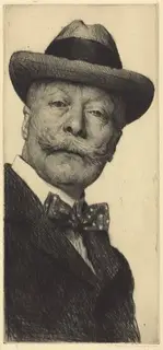 Mortimer Menpes, Self-Portrait