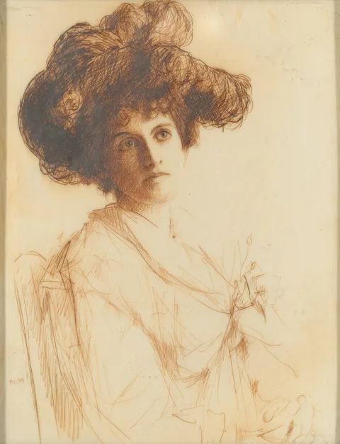 Mortimer Menpes, Portrait of lady